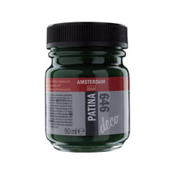 Amsterdam patina deco 50ml- 391-červená