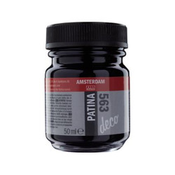 Amsterdam patina deco 50ml- 391-červená