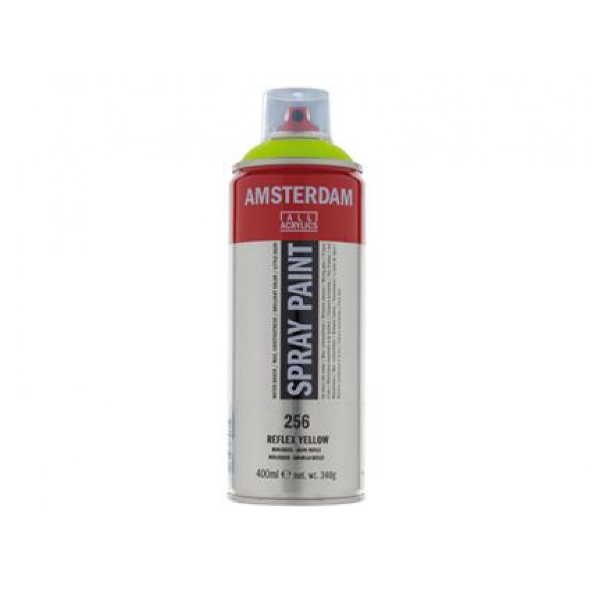 Amsterdam farba v spreji 400ml- 384-reflexná-žltá