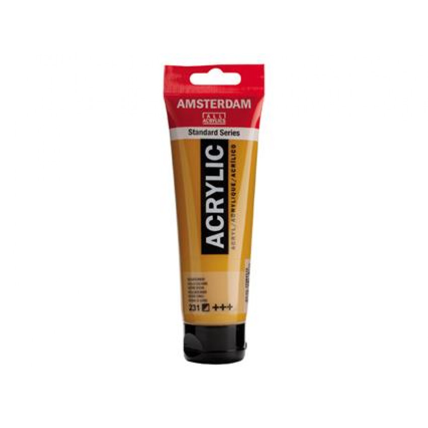 K-14.234-231 Gold ochre-Akrylová farba 120ml-Amsterdam