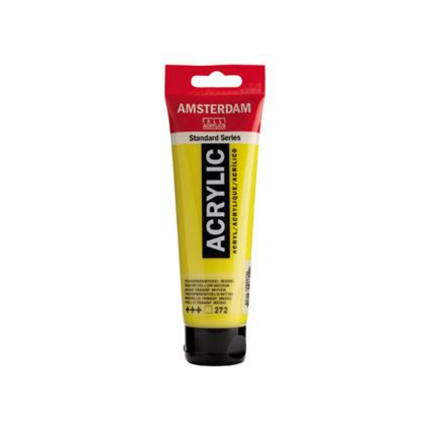 K-14.234-272 Transparent yellow M-Akrylová farba 120ml-Amsterdam