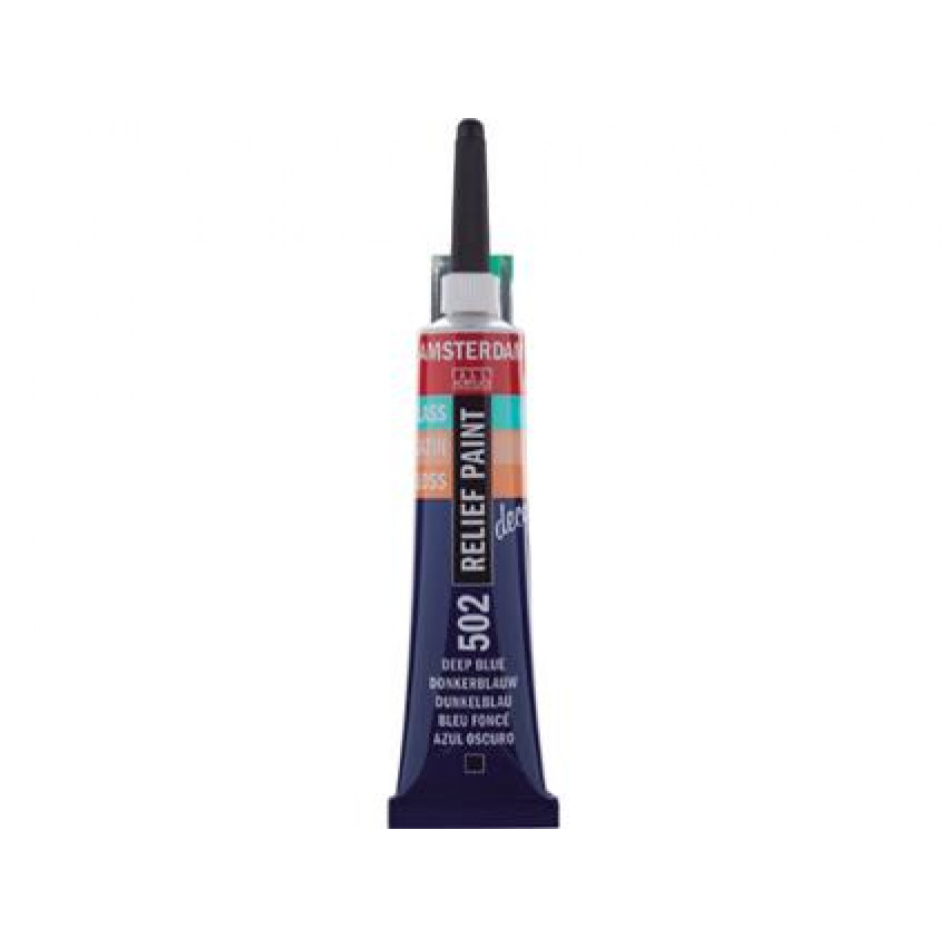 K-14.290-502-modrá Reliéfna farba 20ml