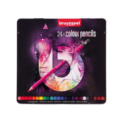 Bruynzeel farbičky 24 v kovovom boxe 