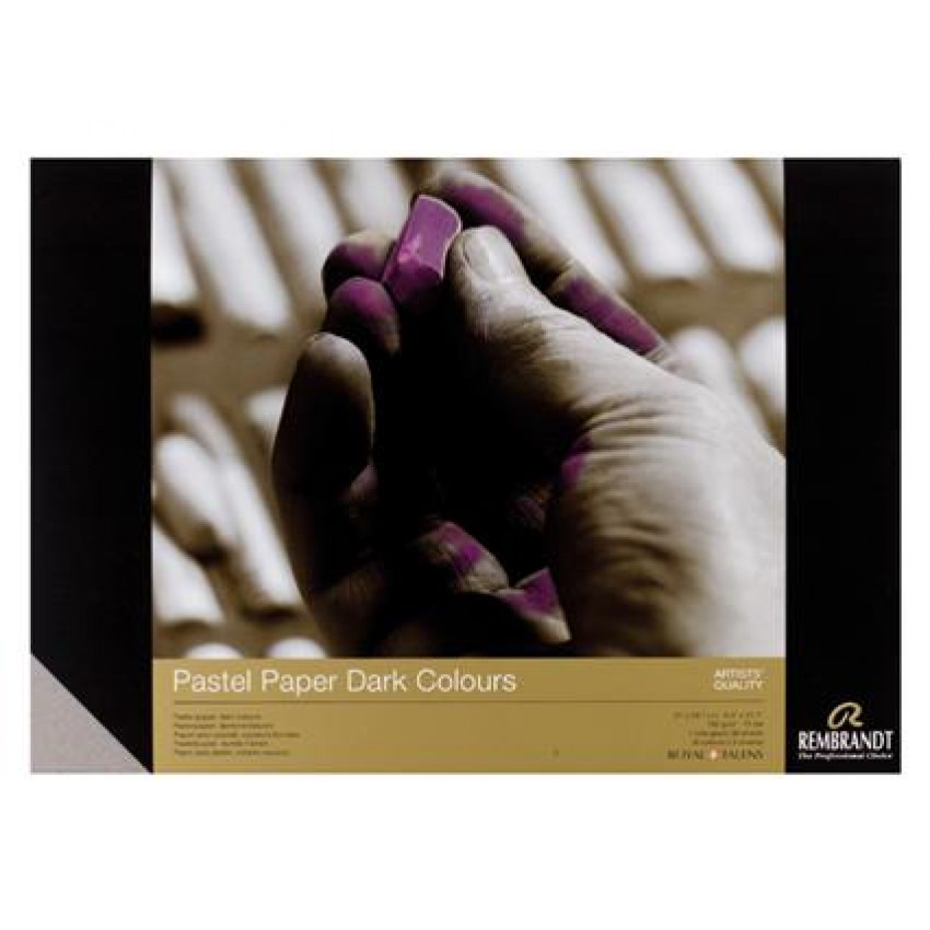 Rembrandt skicár pastel A4 160g tmavé farby