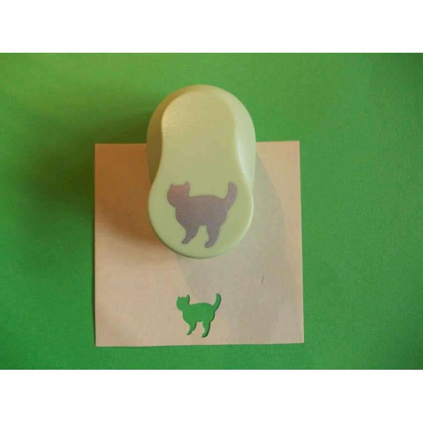 Dekoračný dierovač-stredný-mačka