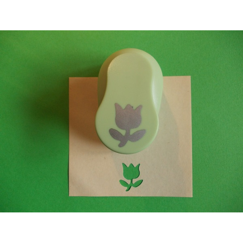  Dekoračný dierovač-stredný-tulipán