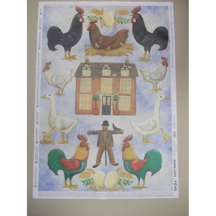 K-7025 Dekupáž papier 50x70cm - 7
