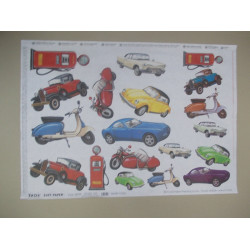 K-7025 Dekupáž papier 50x70cm - 1