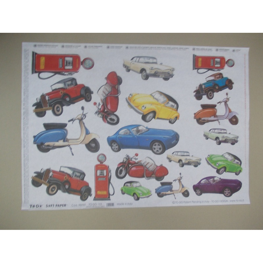 K-7025 Dekupáž papier 50x70cm - 8
