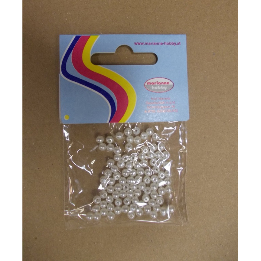 Stafil Dekoračné korálky perly 4,4mm