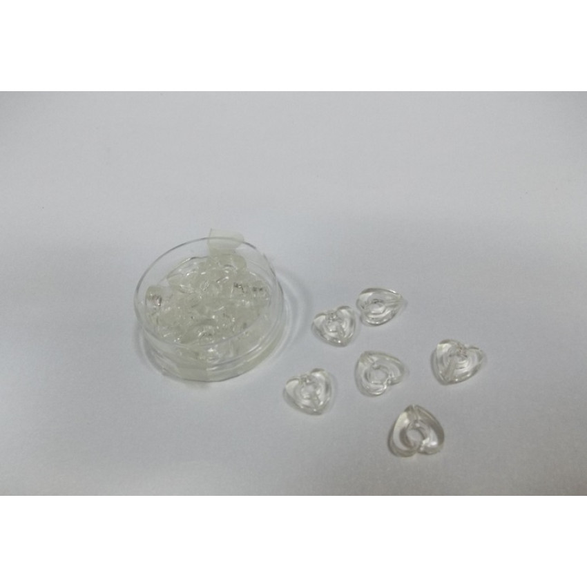 Stafil Korálky srdiečka 10mm 6g