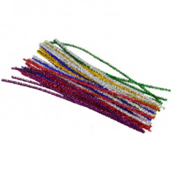  Dekoračné drôtiky 30 cm metalické 30 ks