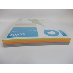 Mondi  Farebný papier IQ color 5x50 mix trendové farby, A4 80g