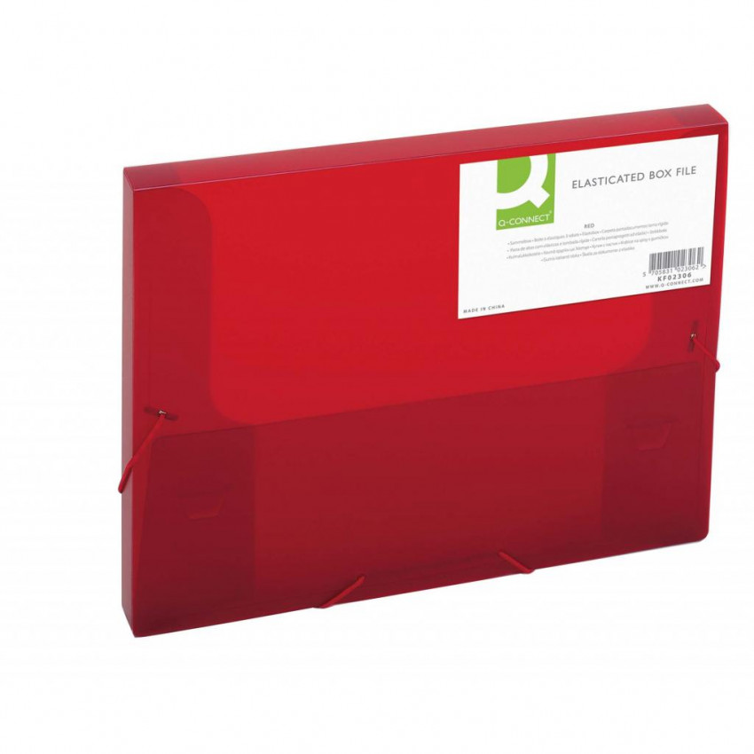 Q-Connect Plastový box s gumičkou Q-Connect mix farieb