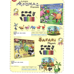 Model.hmota-kreat.sada safari 500gr.