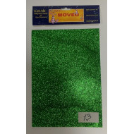 Glitrovaný papier-trávovo zelený
