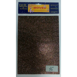 Glitrovaný papier-hnedý
