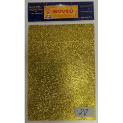 Glitrovaný papier-zlatý