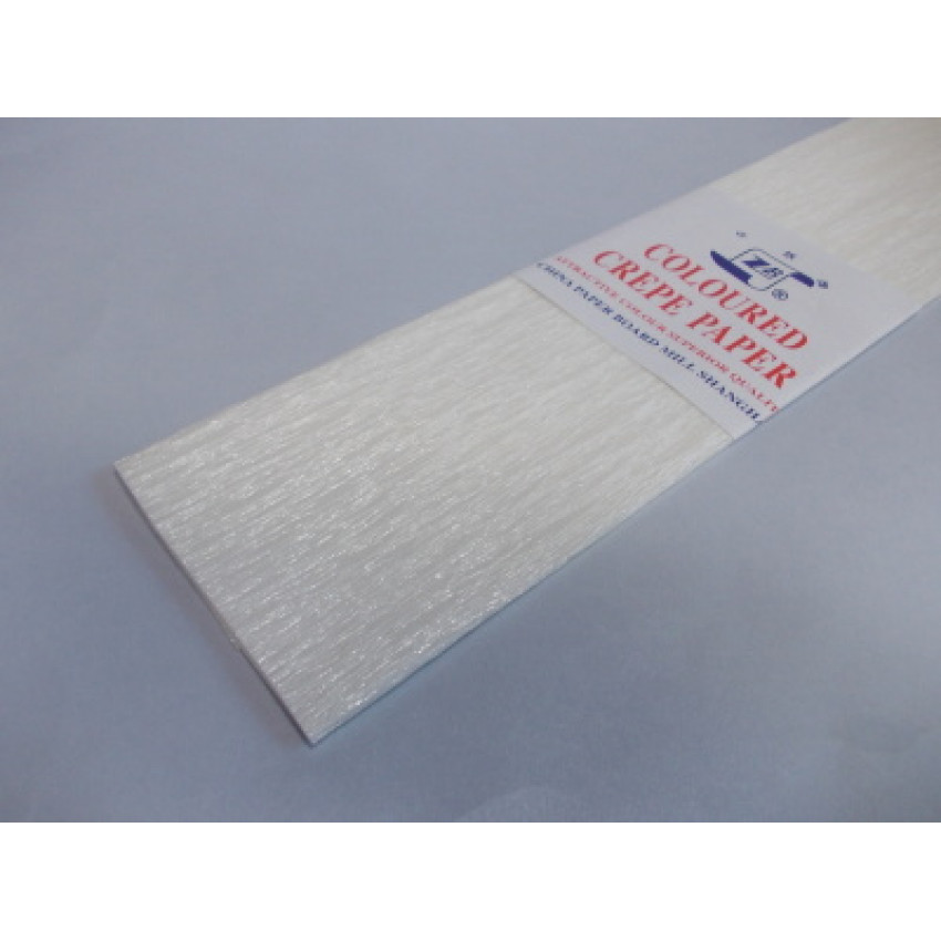 Krepový papier perleťový, na kreatív