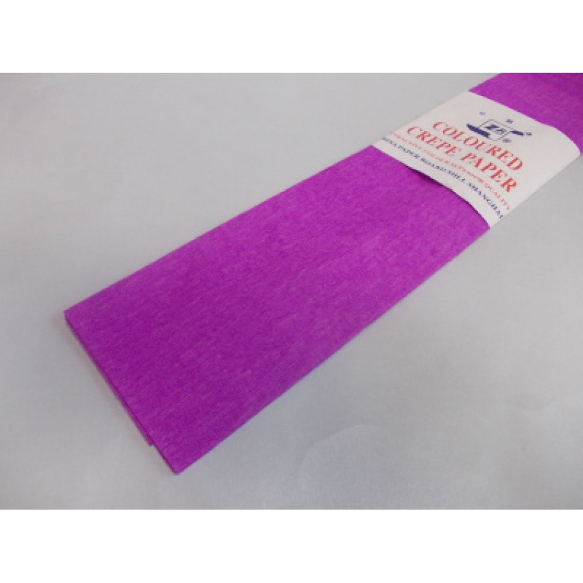 Krepový papier-neón-fialový