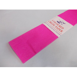 Krepový papier-neón-ružový