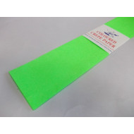 Krepový papier-neón-zelený