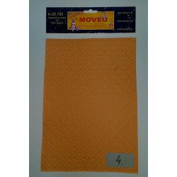 Tepaný papier-4  oranžový