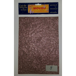 Tepaný papier-9 bronzový