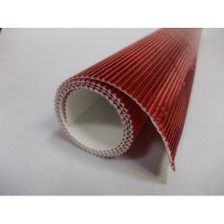 K-20.019 Kartón vlnitý 50x70cm - zlatý-metál