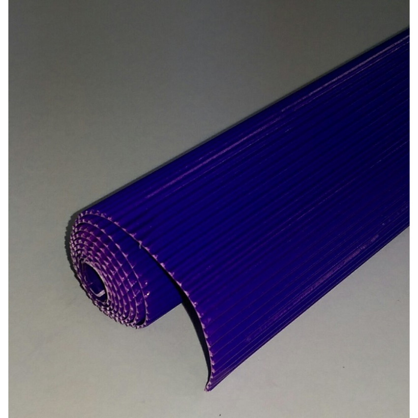 K-20.019 Kartón vlnitý 50x70cm - fialový