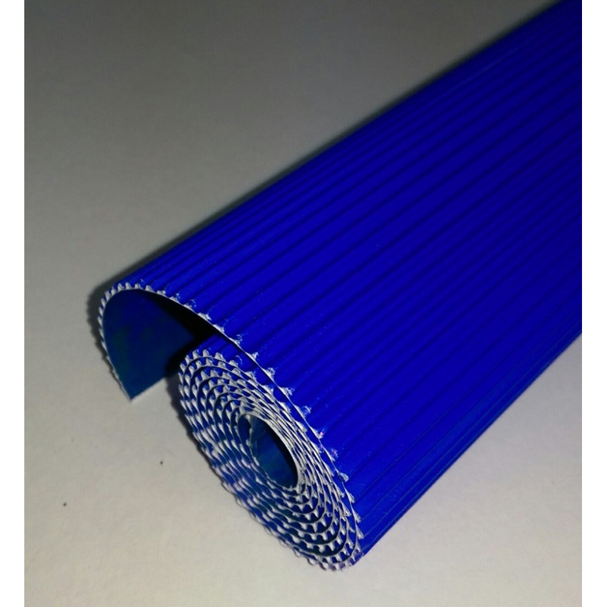 K-20.019 Kartón vlnitý 50x70cm - modrý