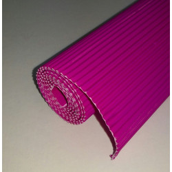 K-20.019 Kartón vlnitý 50x70cm - zlatý-metál