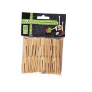 Bambusové kokteilové vidličky 72 ks
