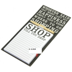 Magnetický nákupný zoznam