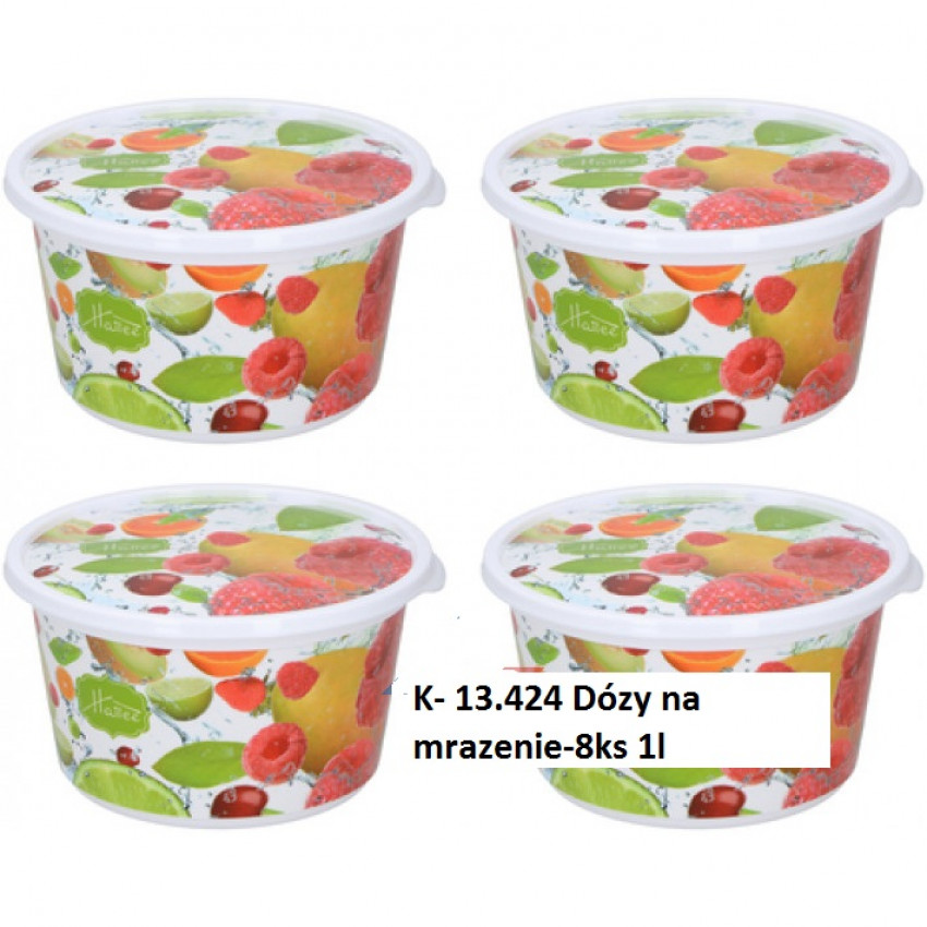 Dózy na mrazenie-8ks 1l