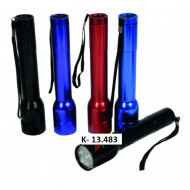 Baterka kovová-20cm-12led