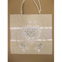 Papierová taška 35x33cm svadobčania