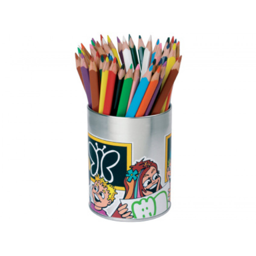 K-14.044 Farbičky/48ks trojhranné v kovovom stojane