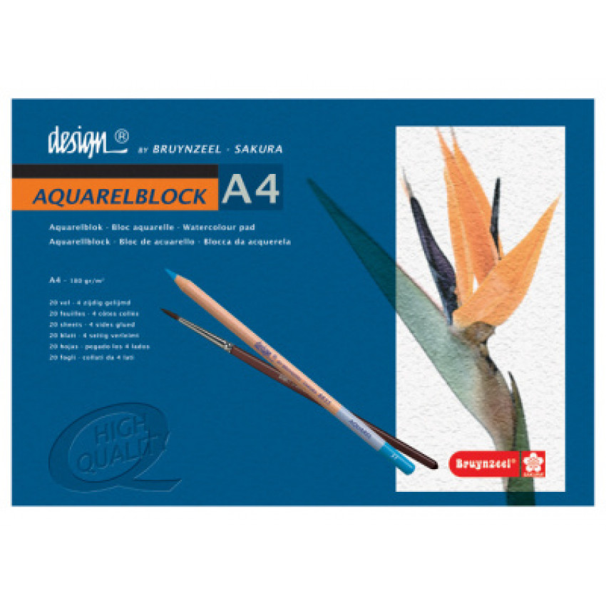 K-21.459 Skicár A4-aquarel