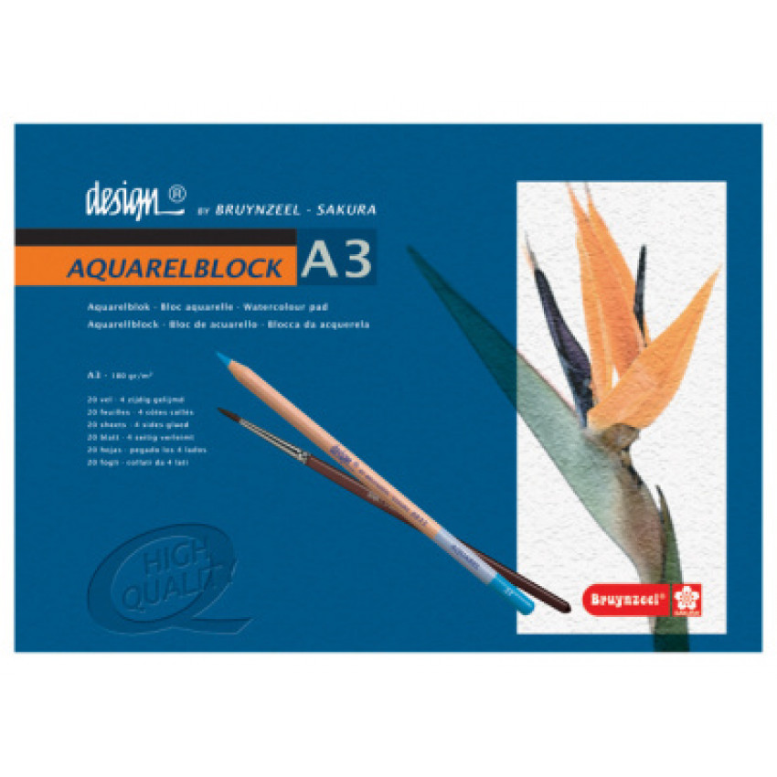 K-21.458 Skicár A3-aquarel