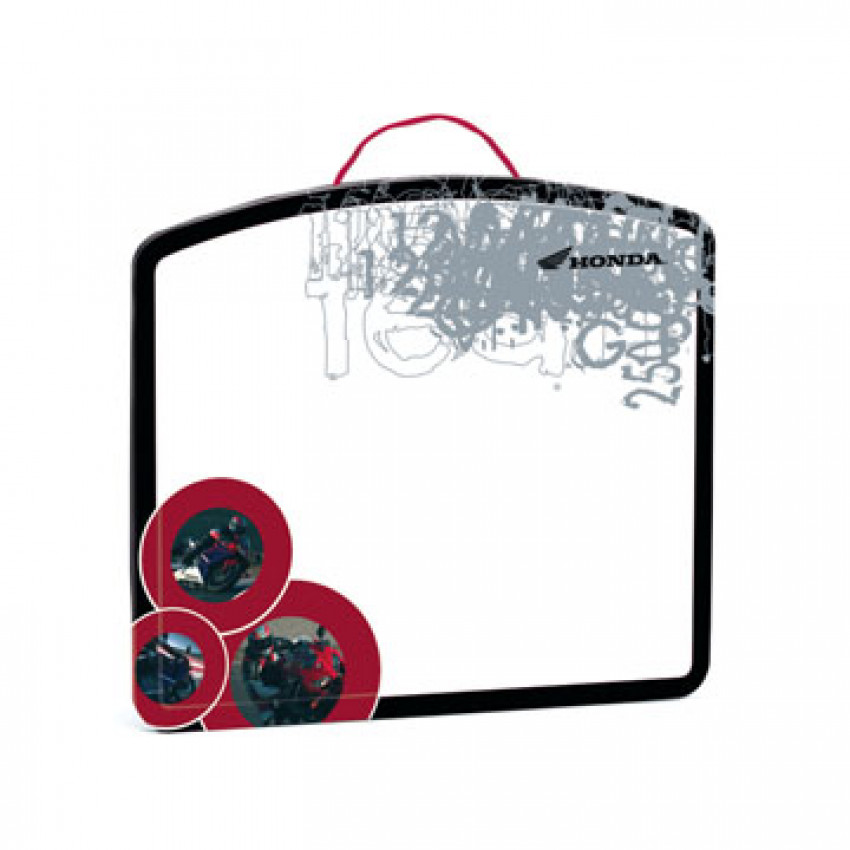 Zmazávacia kovová tabuľa HONDA 38,5 x 35cm