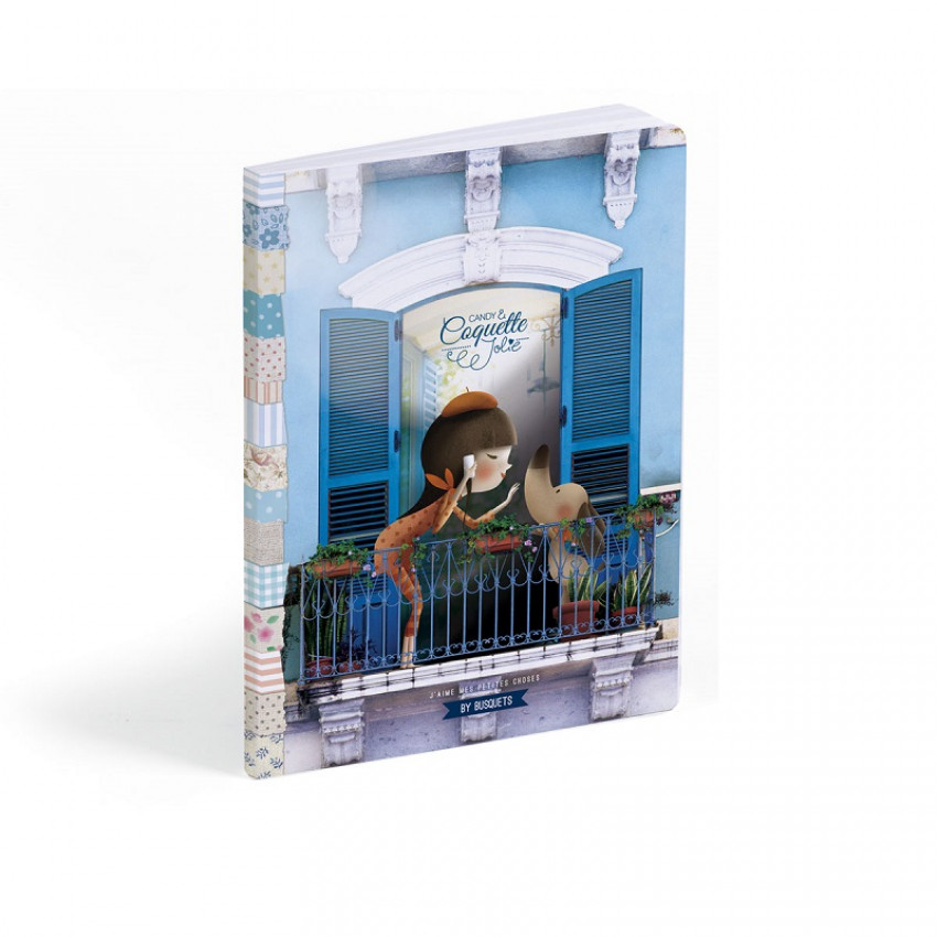 Busquets pamätník a5 candy and coquette