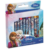  Voskovky 24ks Frozen