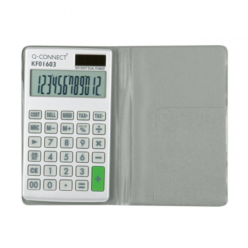 Q-Connect Kalkulačka vrecková 12 miestna