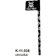 4x Ceruzka s pirátskou vlajkou