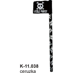4x Ceruzka s pirátskou vlajkou