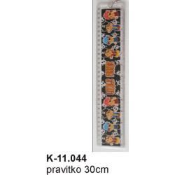 K - 11.044 Pravítko 30cm - pevné