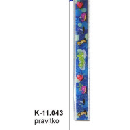 Pravítko 30 cm - extra pevné