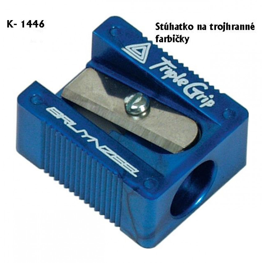 K-1446 strúhadlo na trojhranné farbičky