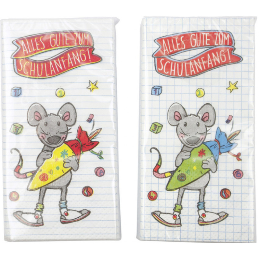 12x Hygienické vreckovky 3-vr vzorované